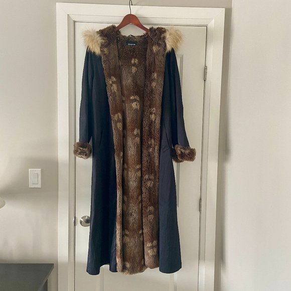 Jones New York elegant long winter coat - Picture 1 of 6